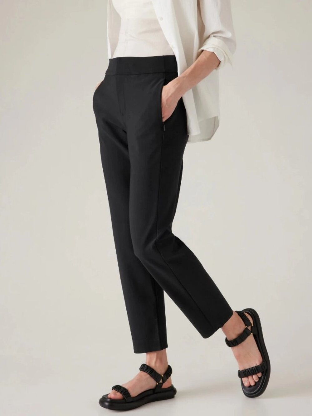 Athleta Stellar Trouser in Black NWT